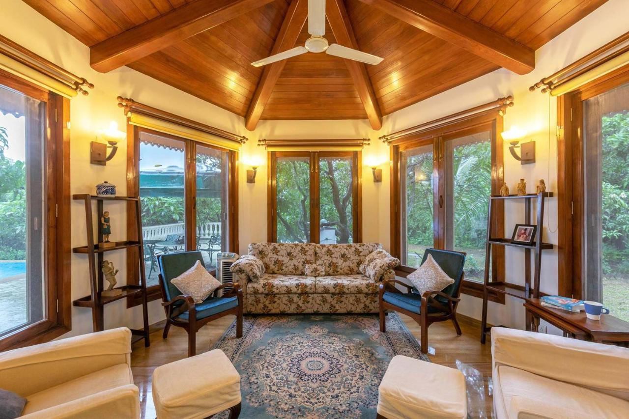 Stayvista'S Casa Palmera - Pet-Friendly Villa With Pool, Garden With Gazebo, And Indoor & Outdoor Games آليباغ المظهر الخارجي الصورة