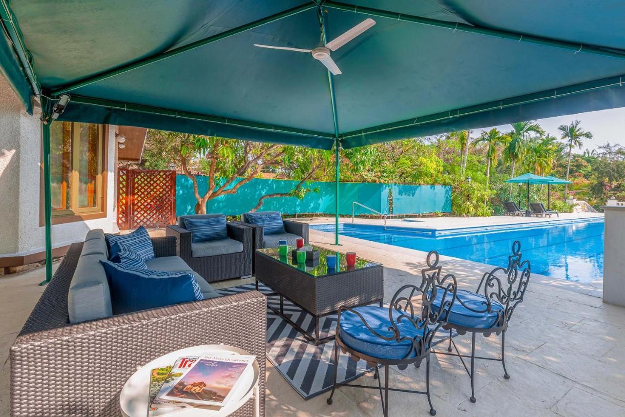 Stayvista'S Casa Palmera - Pet-Friendly Villa With Pool, Garden With Gazebo, And Indoor & Outdoor Games آليباغ المظهر الخارجي الصورة